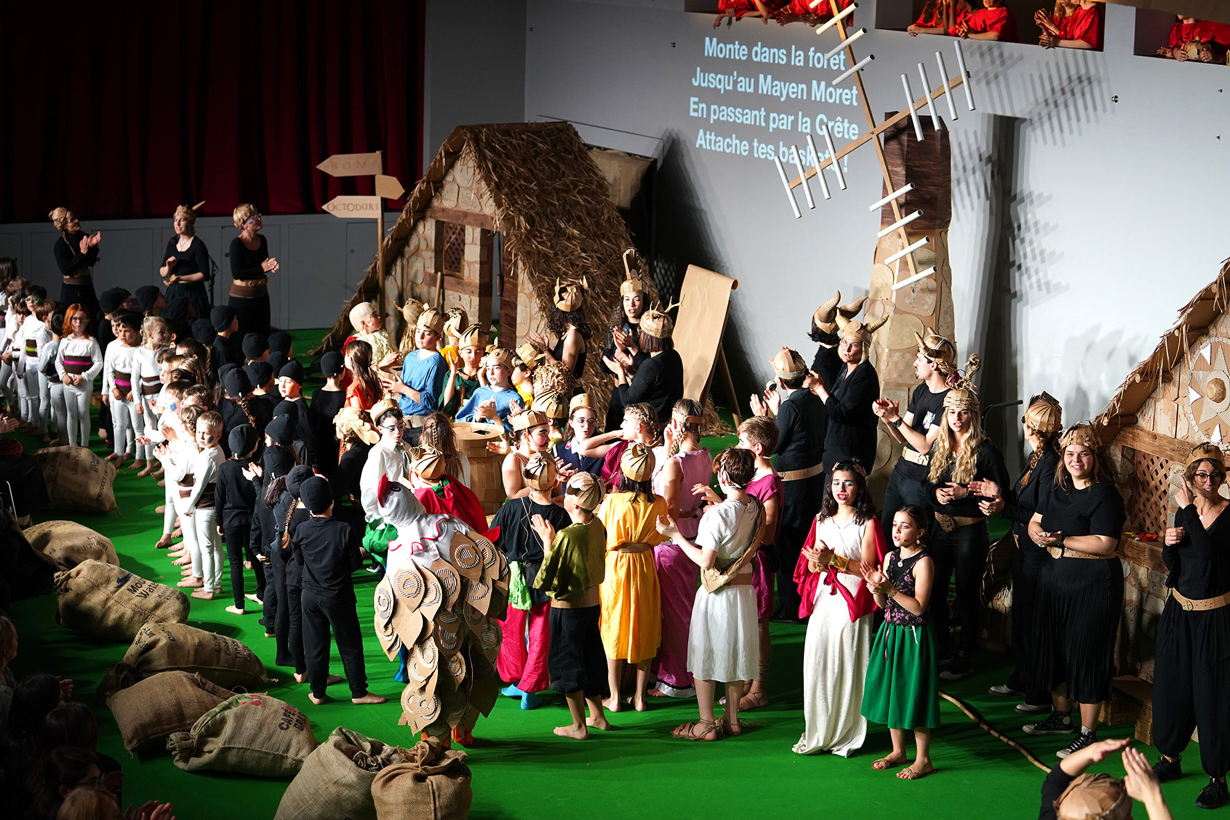 Franc succès pour le spectacle de l’école de Charrat