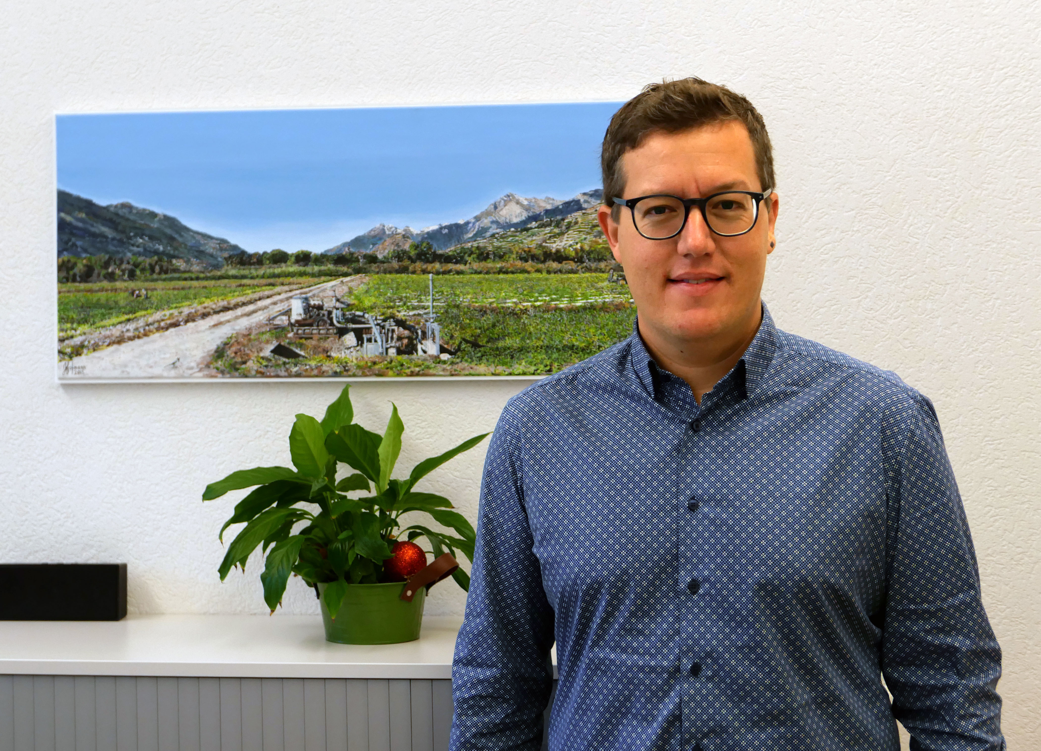 Samuel Délèze, coordinateur pédagogique à la Ville de Sion